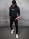 Herren Trainingsanzug-Set Farbe Schwarz DSTREET AX0685