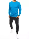 Herren Trainingsanzug-Set Farbe Blau-Schwarz DSTREET AX0636