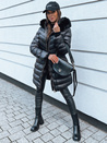Damen Winterjacke MILLOW Farbe Schwarz DSTREET TY3983