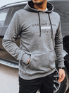Bedrucktes Herren-Sweatshirt in Anthrazit Dstreet BX5713