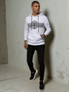 Herren Kapuzenpullover Farbe Weiß DSTREET BX5573