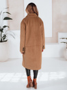 Damen Wintermantel lang Übergröße camel Dstreet NY0766