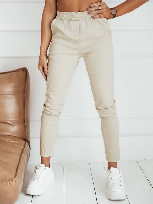 Damen Casual Hose MADELINE Farbe Beige DSTREET UY1854