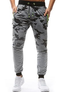 Herren Trainingshose Camo Hellgrau Dstreet UX3625