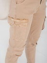 Damen Cargohose CARGOIF hellbeige Dstreet UY2712