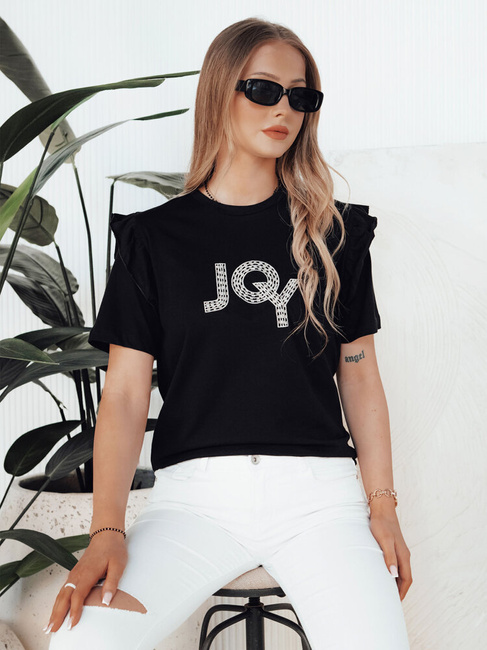 Damen-T-Shirt JOY schwarz Dstreet RY2526