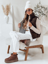 Damen Steppweste URBANELLE braun Dstreet TY4970