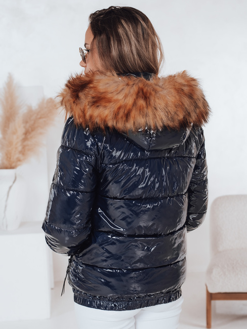 Damen Winterjacke mit Kapuze MELANI navy blau Dstreet TY4487
