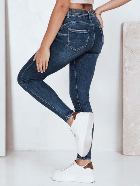 Damen Skinny Push Up Jeans blau Dstreet UY2828