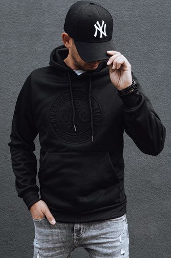 Herren Kapuzenpulli schwarz Dstreet BX5787