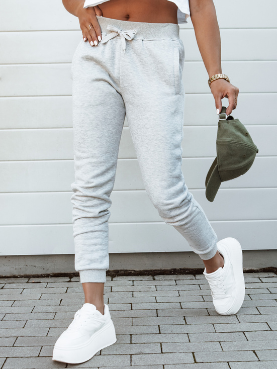 FITS Damen Jogginghose hellgrau UY2186