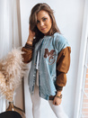 Damen Jacke MAGA Blau Dstreet TY3625