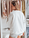 Damen Sweatshirt in Übergröße mit Stickerei EASYJOY grau Dstreet BY1517