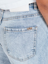 Weite Rippenjeans für Frauen blau Dstreet UY2794