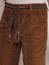 Damen Cordhose Einheitsgröße SOFTYLA in gestreift camel Dstreet UY2279