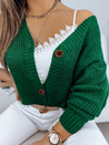 Damen Strickjacke MINSTRAL Farbe Grün DSTREET MY1616