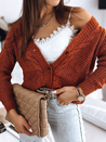 Damen Strickjacke DESTANY Farbe Camel DSTREET MY1735