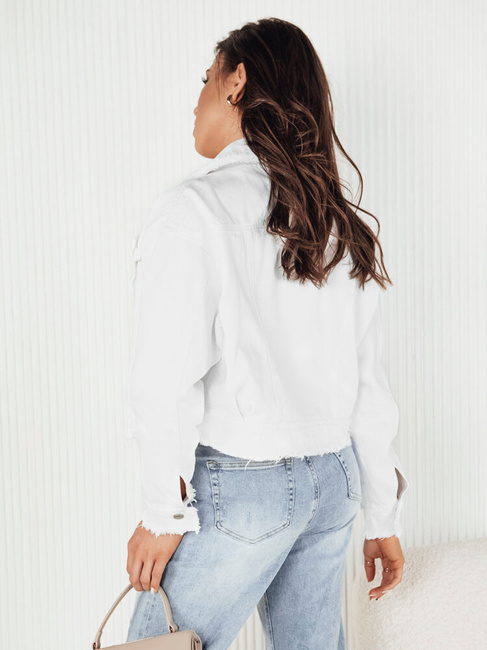 Damen Jeansjacke LUISE weiß Dstreet TY4126