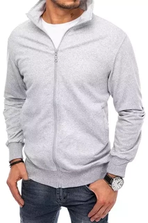 Herren Sweatshirt Zip Hellgrau Dstreet BX5085