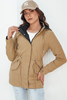 Damen Parka ELINA  Farbe Dunkelbeige DSTREET TY4344