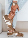Damen beige Turnschuhe Dstreet ZY1048