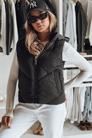 Damen Steppweste LIKEHUGS schwarz Dstreet TY4978