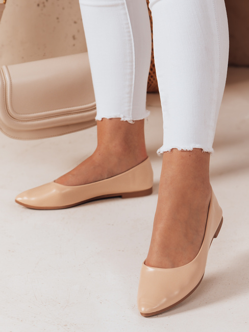 Damen ILLARI Spike Ballerinas beige Dstreet ZY0774