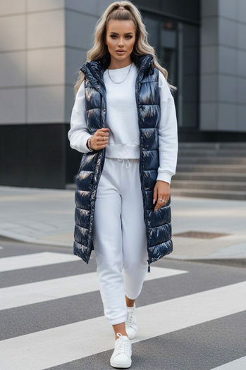 Damen Steppweste GANTINI Farbe Blau DSTREET TY3743