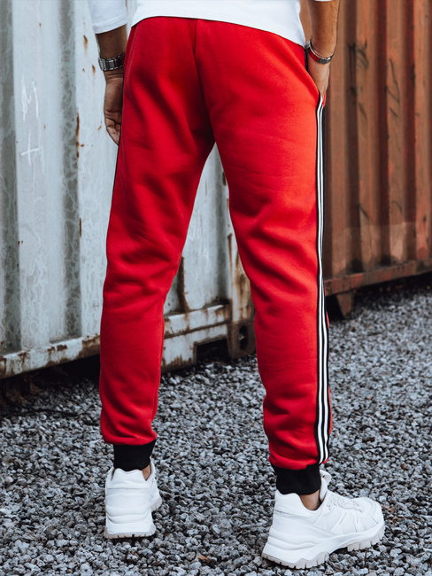 Herren Jogginghose rot UX4421