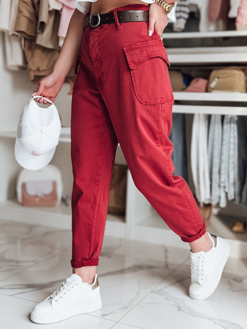Damen Baggy-Hose GOTRENDI kastanienbraun Dstreet UY2526