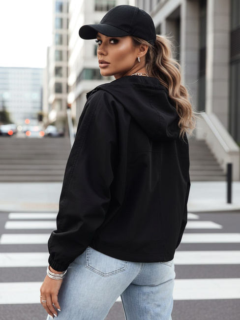 Damen Oversize Jacke CATRAL Farbe Schwarz DSTREET TY4189