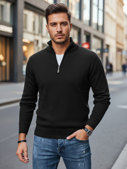 Herren Pullover schwarz Dstreet WX2337