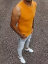 Herren Tanktop Orange Dstreet RX4915