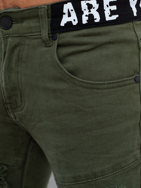 Herren Cargohosen Farbe Grün DSTREET UX4334