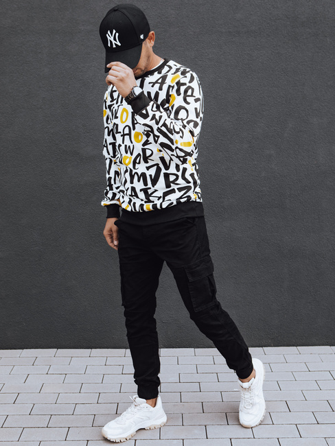 Herren Sweatshirt weiß Dstreet BX5761