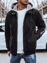 Herren Sweatshirt mit Aufdruck Farbe Schwarz DSTREET BX5612