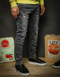 Herren Jeanshosen Farbe Grau DSTREET UX2325_2