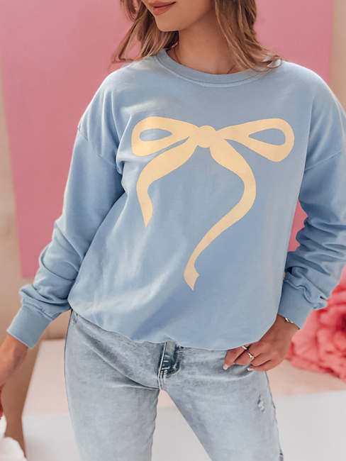 Damen Sweatshirt in Übergröße SOFTTIE blau Dstreet BY1377