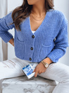 Damen Strickjacke SISTERS Farbe Blau DSTREET MY1963