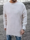 Herren Winterpullover Farbe Beige DSTREET WX1965