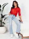 Damen Elegant Hemd LUNA Farbe Rot DSTREET RY2323
