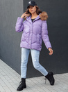 Damen Winterjacke mit Kapuze WAYWARD lila Dstreet TY4489