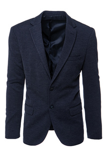 Blauer einreihiger Blazer für Herren Dstreet MX0634