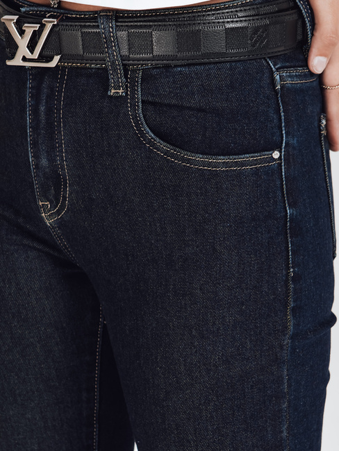 Damen Denim Skinny Hose navy blau Dstreet UY2799