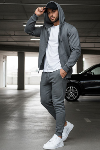 Herren Sporthose Anthrazit Dstreet UX2396