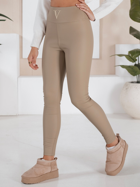 Damen Leggins VALENTIS Farbe Beige DSTREET UY1557