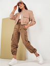 Damen Fallschirmhosen MIRI Farbe Camel DSTREET UY1680