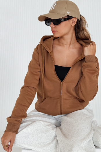 Damen VICTORIA Sweatshirt braun BY1396