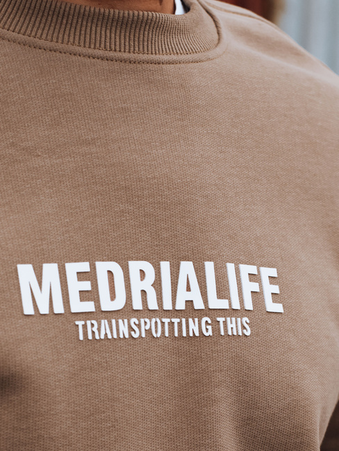 Herren Sweatshirt mit Kamelmuster Dstreet BX5926