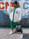 Damen Baseballjacke BASKET Weiß Dstreet TY3118